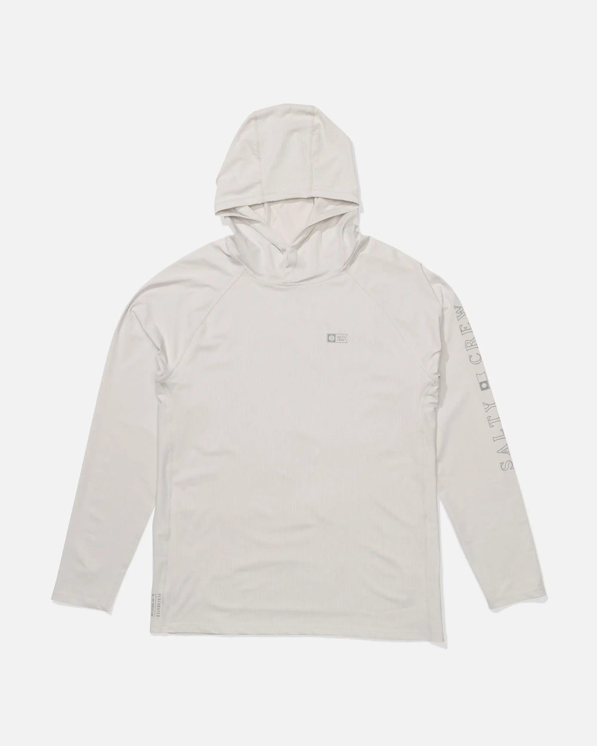 Salty crew - T-shirts manches longues - Apex perforated sunshirt gris