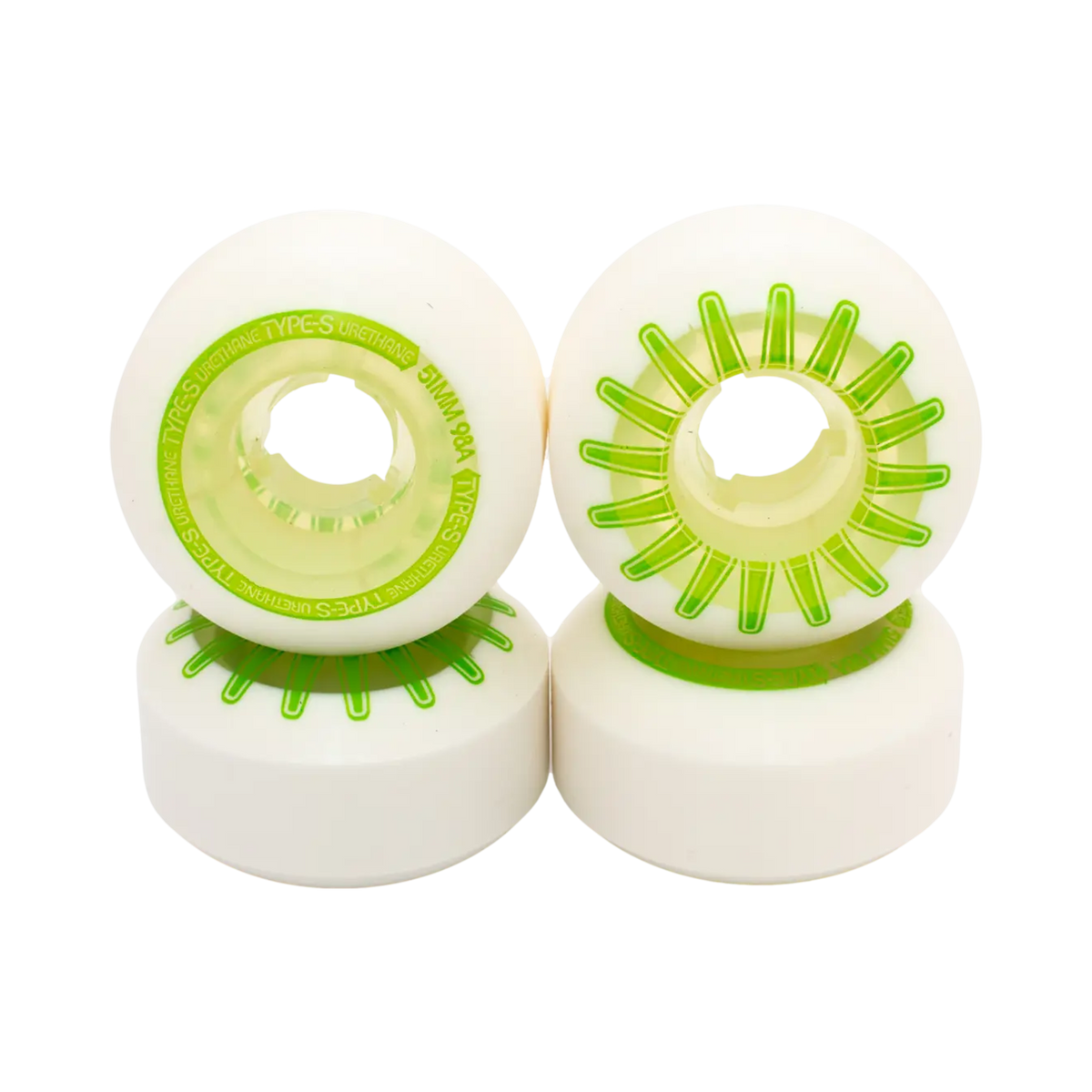 TYPE S WHEELS 51 MM 98 A - photo 1