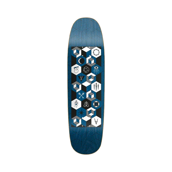 Antiz – Plateau de skateboard – Mystic 2 bleu pool shape