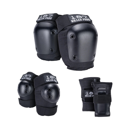 187 killer pads - Knee pads - Junior black pack - photo 1