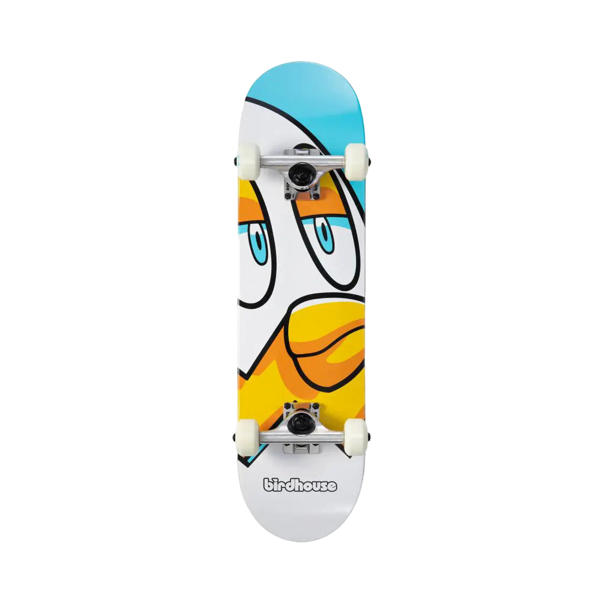 Birdhouse - Complete skateboards - Chicken Oversized Junior 7.375" white - photo 1