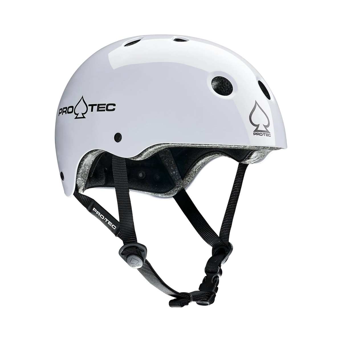 Pro tech - Skate helmets - Old School Gloss White Cert - photo 1