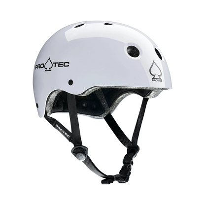 Pro tech - Skate helmets - Old School Gloss White Cert - photo 1
