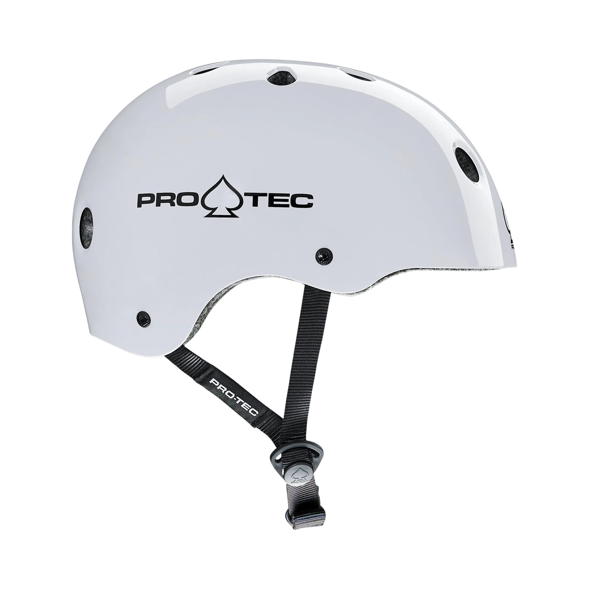 Pro tech - Skate helmets - Old School Cert Gloss white - photo 2