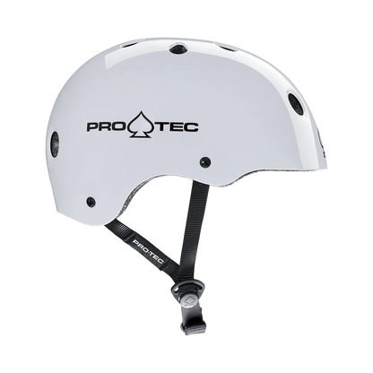 Pro tech - Skate helmets - Old School Cert Gloss white - photo 2