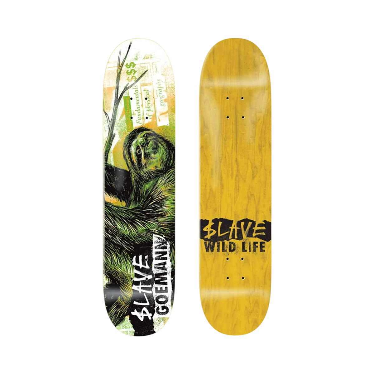 Slave - Skateboards - Wild Life Goemann green - photo 1