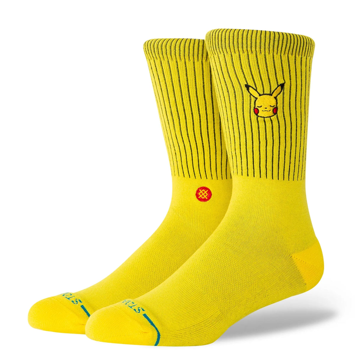 Stance - Chaussettes - Pikachu crew jaune