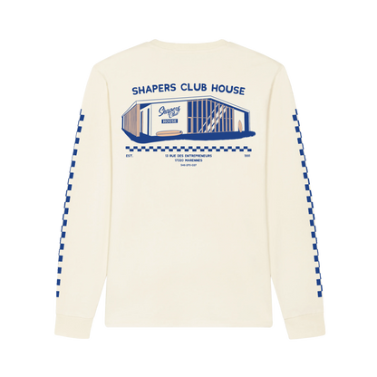 Shapers club - T-shirt manches-longues - The house beige