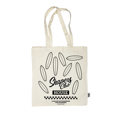 Shapers club - Tote Bag - Factory tour beige Shapers club