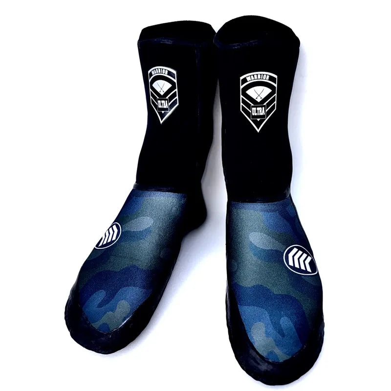 Wetty - Chaussons - Warrior Ultra Camo 3/3 mm bleu